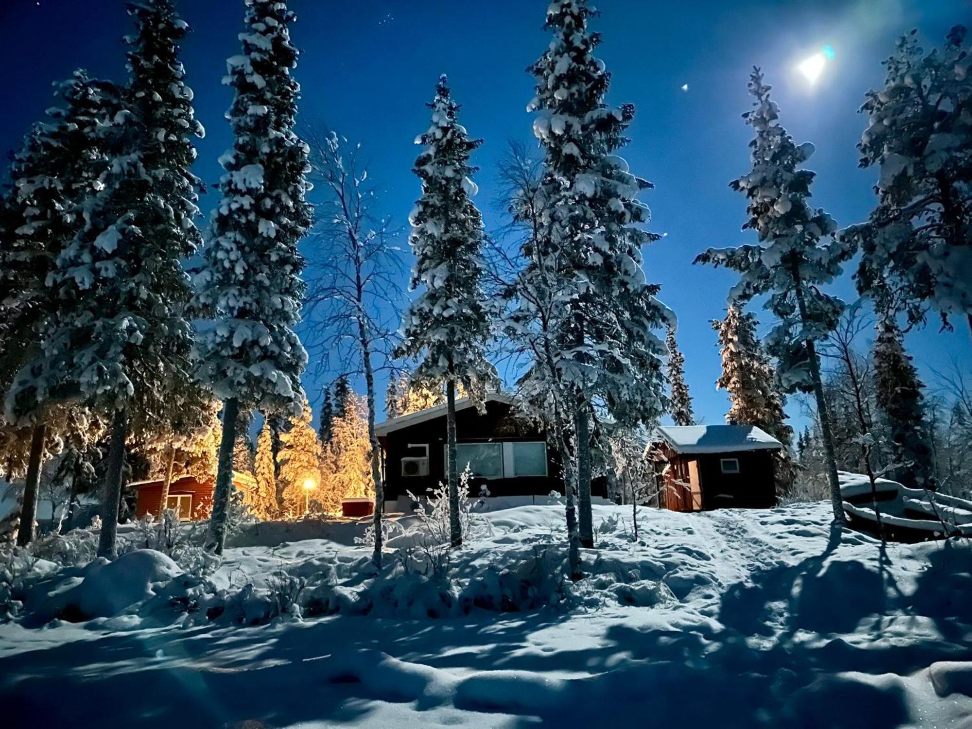 JukkasjärviCamp Caroli Family House别墅 外观 照片